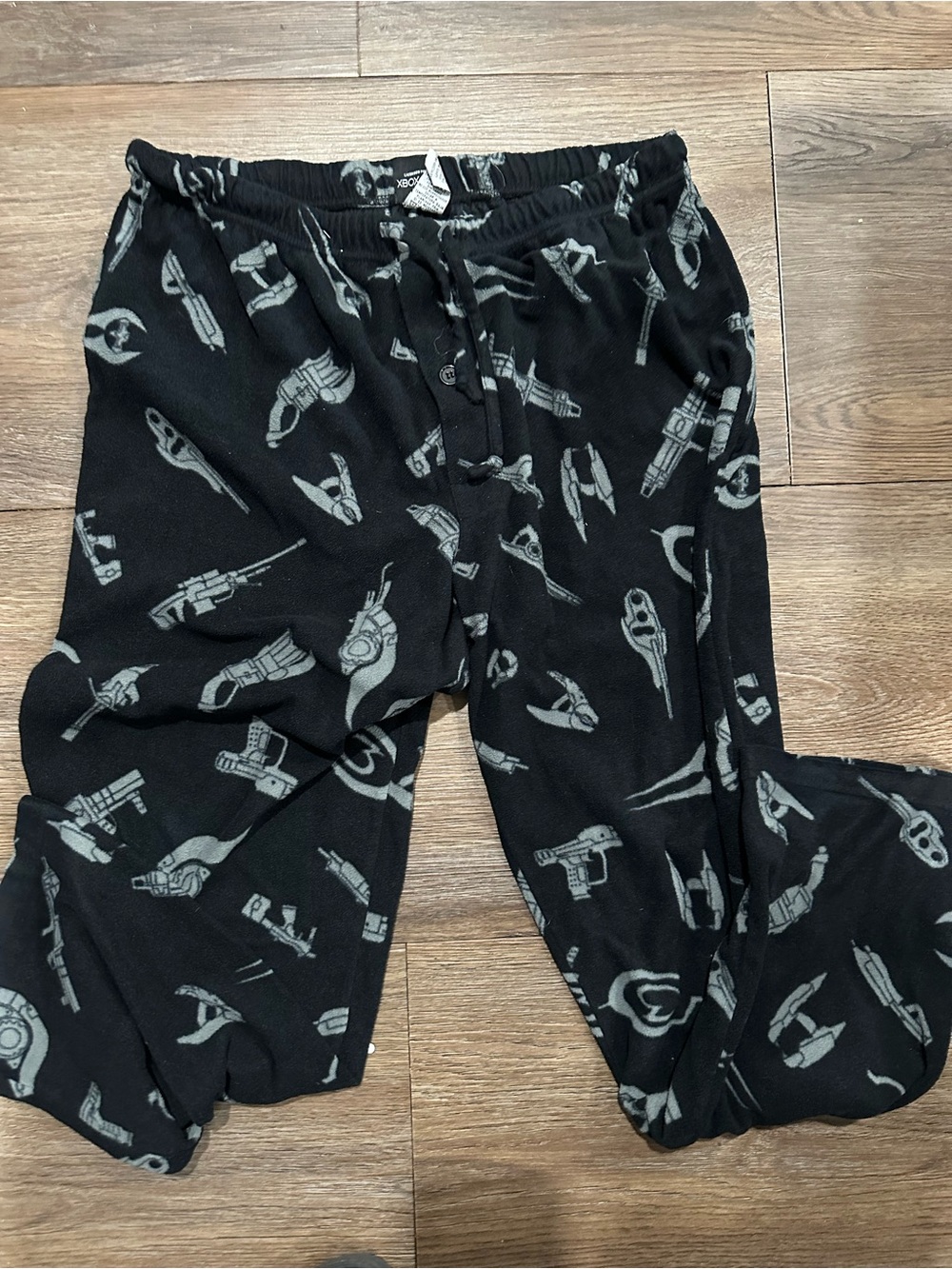 Vintage Y2K 2008 Halo 3 Xbox 360 Fleece Pajama Pants Men’s Medium